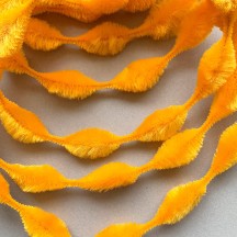 2-1/2" Bump Chenille in Golden Yellow ~ 1 yd. (15 bumps)
